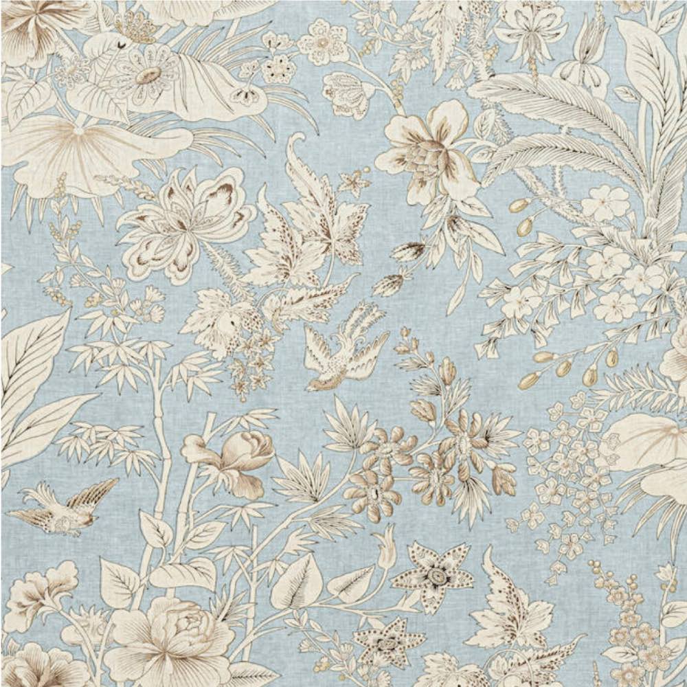 Thibaut Rosalind Linen In Spa Blue